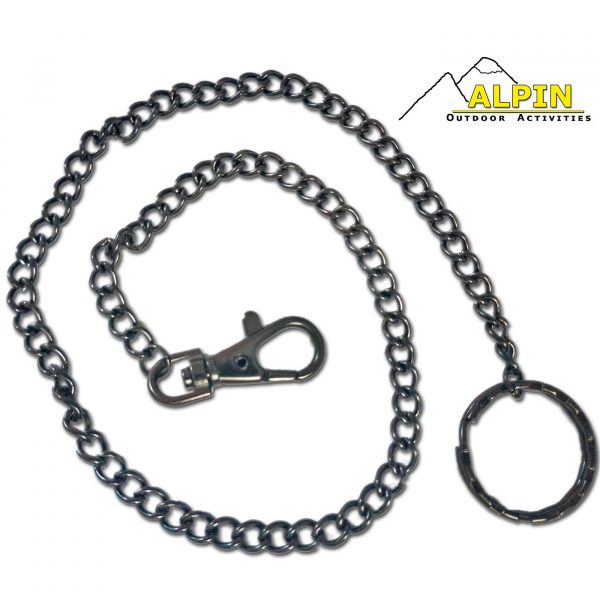 Αλυσίδα Κλειδιών 51mm Black Plated