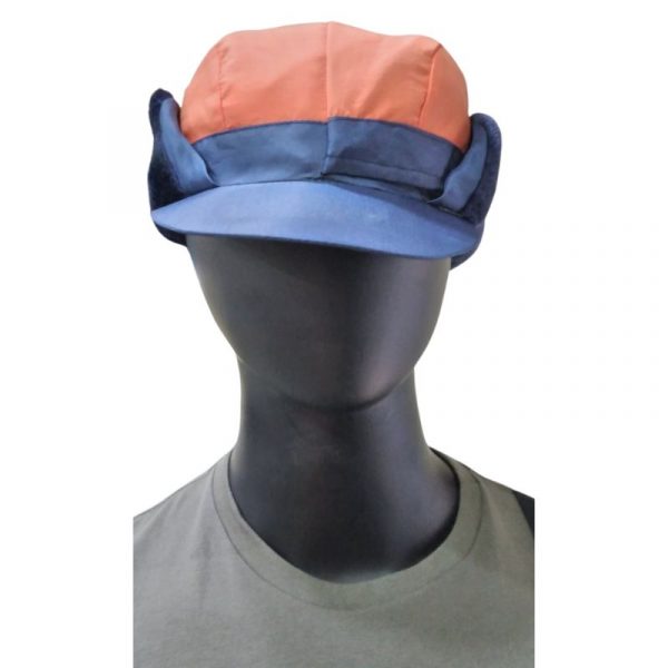 xeimerino-kapelo-hunters-cap-pentagon-blue-orange