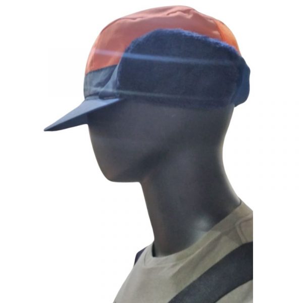 xeimerino-kapelo-hunters-cap-pentagon-blue-orange