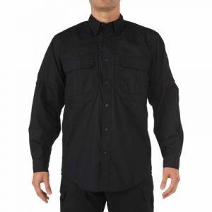 5-11-poukamiso-long-sleeve-shirt-nylon-black