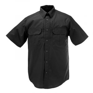 5-11-poukamiso-short-sleeve-shirt-cotton-black