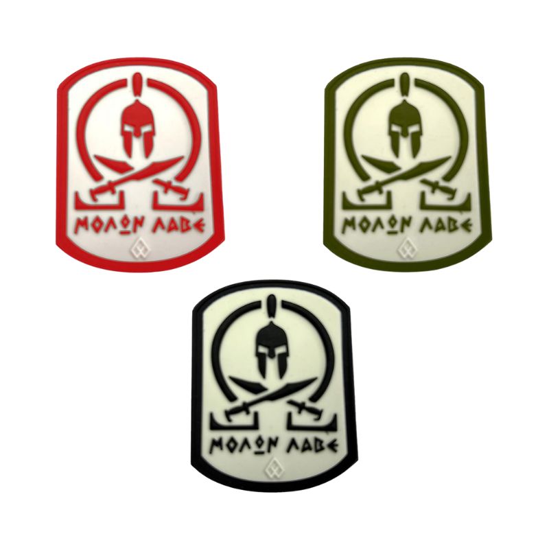 sima-pvc-3d-kaoutsouk-molon-lave-me-velcro-survivors