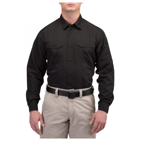 511-poukamiso-fast-tac-tdu-long-sleeve-shirt-black-72479