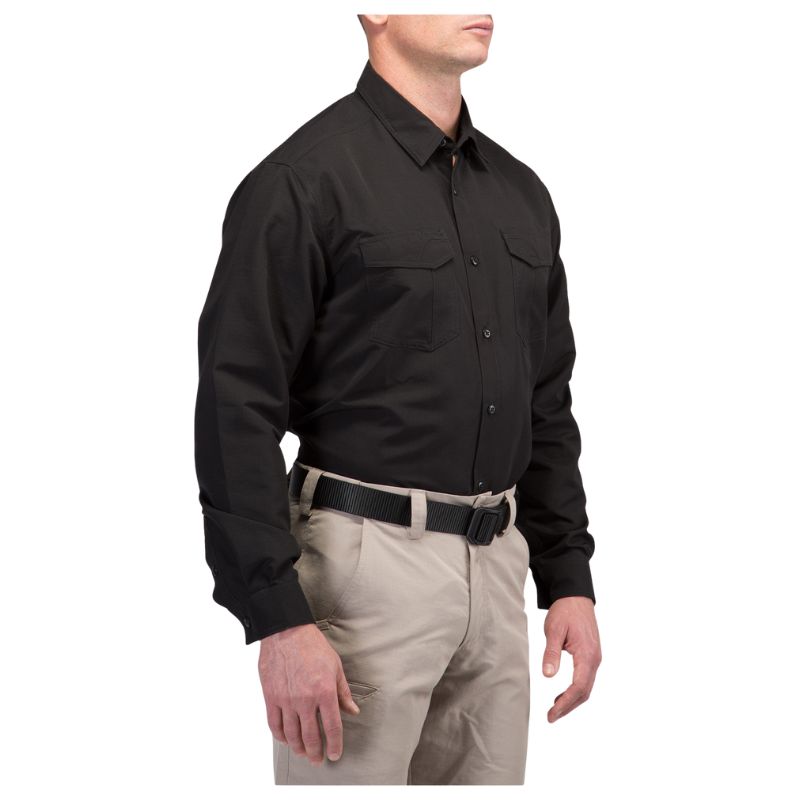 511-poukamiso-fast-tac-tdu-long-sleeve-shirt-black-72479